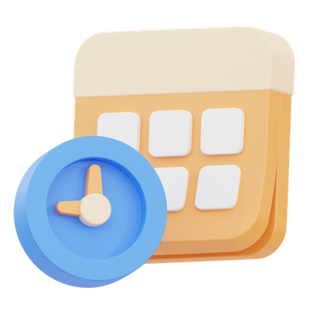 Calendrier  3D Icon