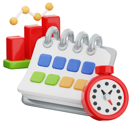 Calendrier  3D Icon