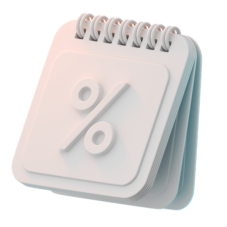 Calendrier  3D Icon