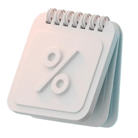 Calendrier  3D Icon