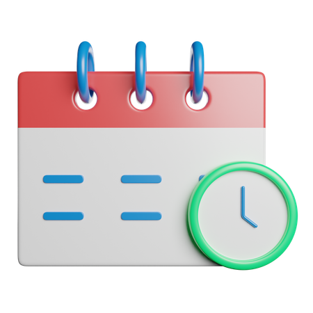 Calendrier  3D Icon