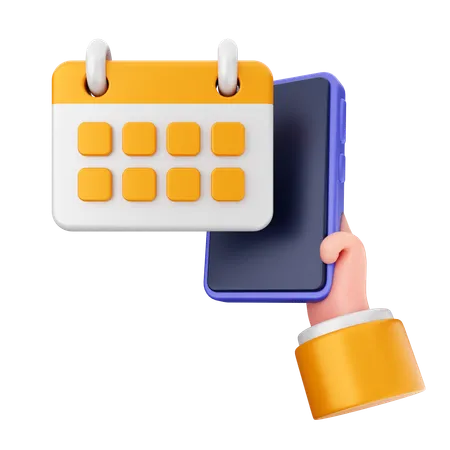 Calendrier  3D Icon