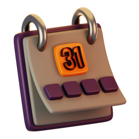 Calendrier  3D Icon