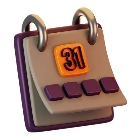 Calendrier  3D Icon