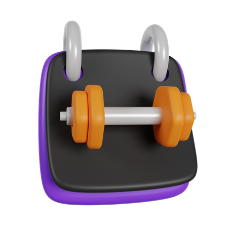 Calendrier  3D Icon