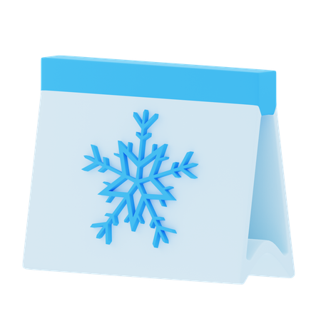 Calendrier  3D Icon