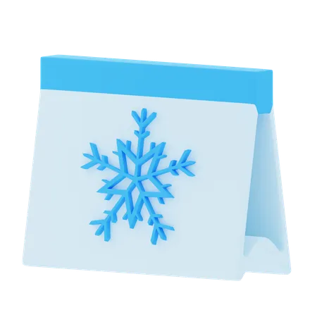 Calendrier  3D Icon