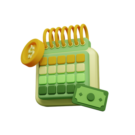 Calendrier  3D Icon