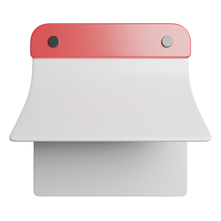 Calendrier  3D Icon