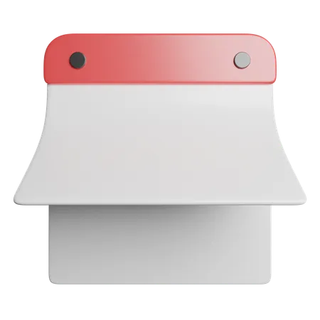 Calendrier  3D Icon