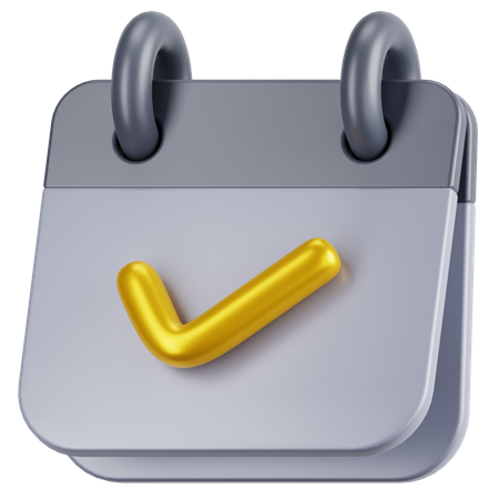 Calendrier  3D Icon