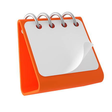 Calendrier  3D Icon