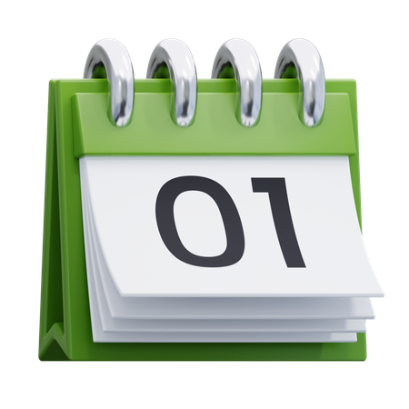 Calendrier  3D Icon