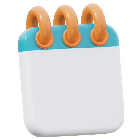 Calendrier  3D Icon