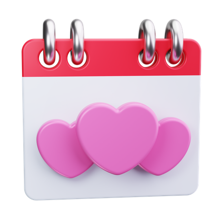 Calendrier  3D Icon