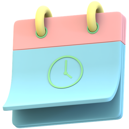 Calendrier  3D Icon