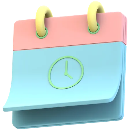 Calendrier  3D Icon