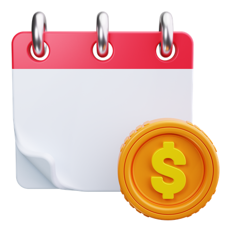 Calendrier  3D Icon