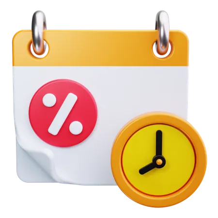 Calendrier  3D Icon