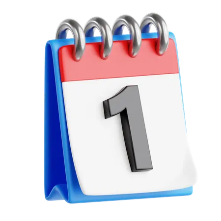 Calendrier  3D Icon