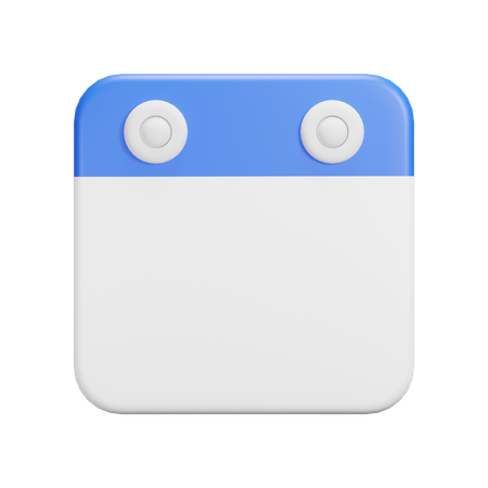 Calendrier  3D Icon