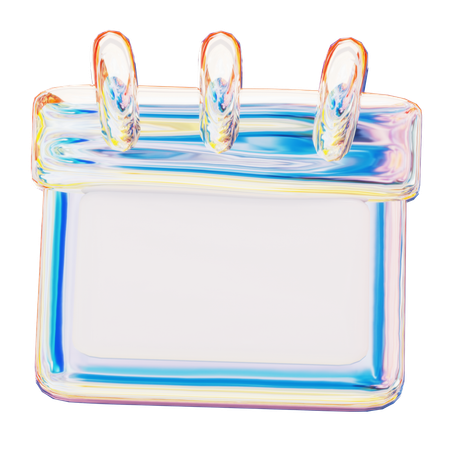 Calendrier  3D Icon