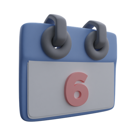 Calendrier  3D Icon