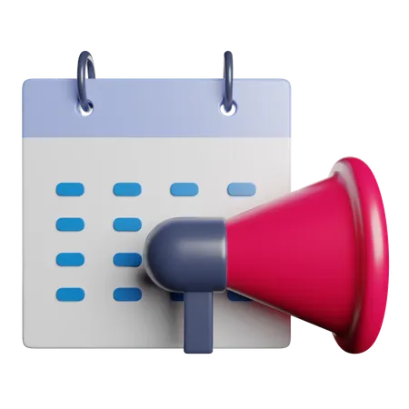 Calendrier  3D Icon