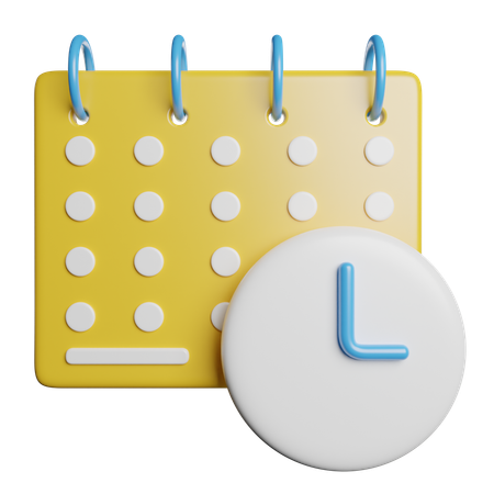 Calendrier  3D Icon