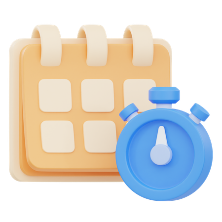 Calendrier  3D Icon