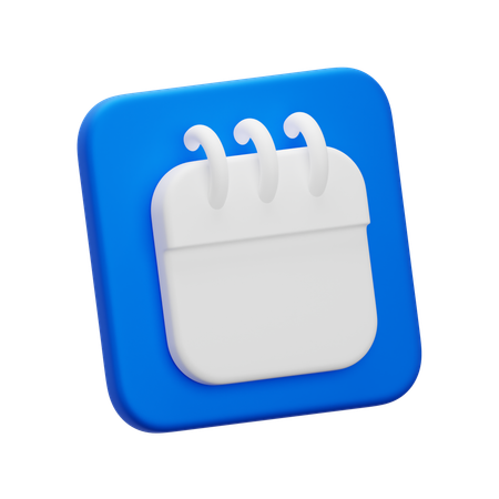 Calendrier  3D Icon
