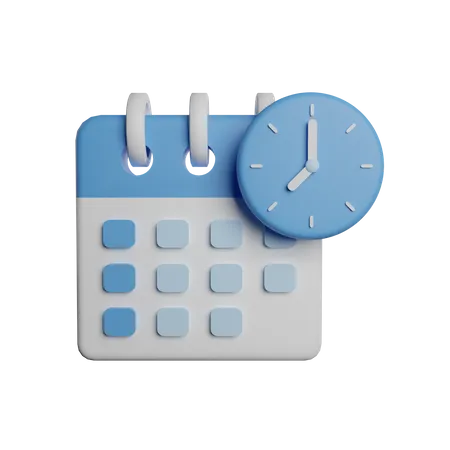 Calendrier  3D Illustration