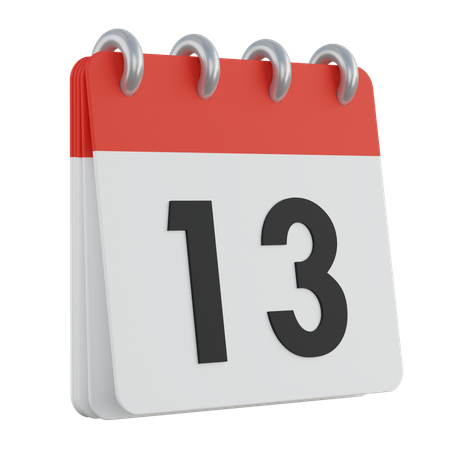 Calendrier  3D Icon