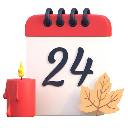 Calendrier  3D Icon