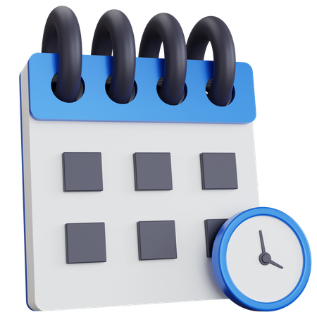 Calendrier  3D Icon