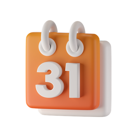 Calendrier  3D Icon