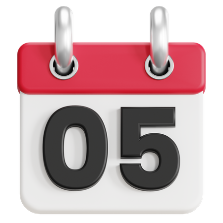 Calendrier  3D Icon