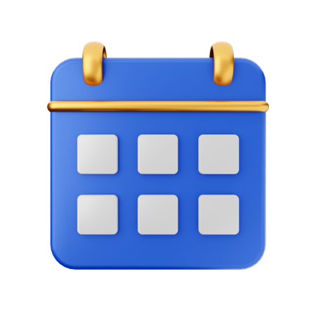 Calendrier  3D Icon