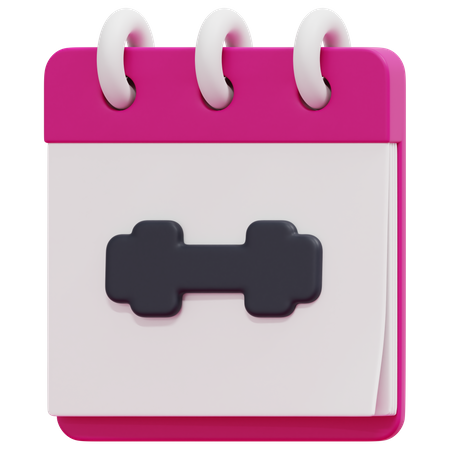 Calendrier  3D Icon