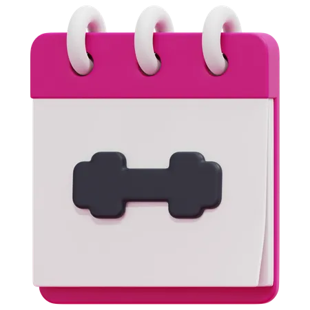 Calendrier  3D Icon