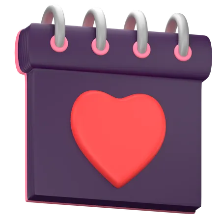 Calendrier  3D Icon