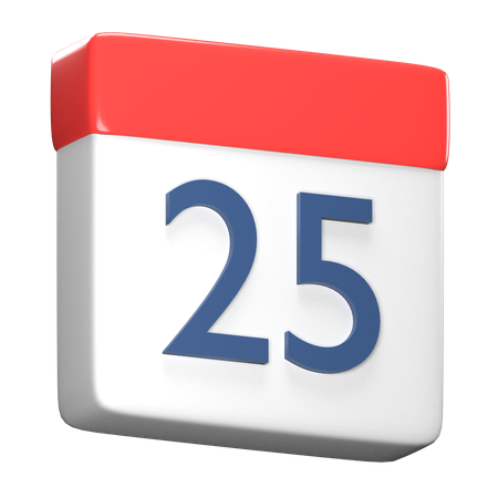 Calendrier  3D Icon