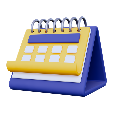 Calendrier  3D Icon