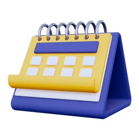 Calendrier  3D Icon