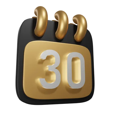 Calendrier  3D Icon