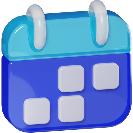 Calendrier  3D Icon