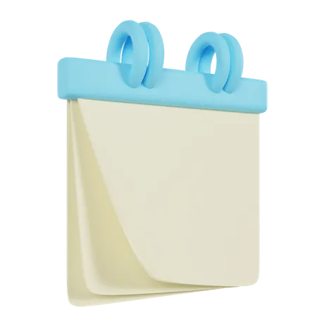 Calendrier  3D Icon