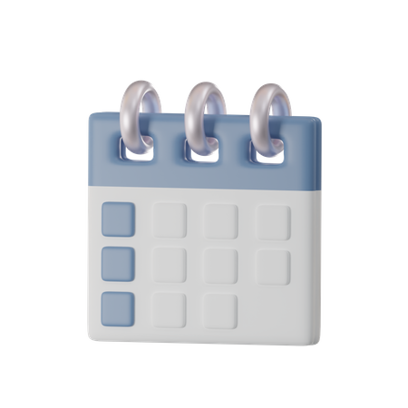 Calendrier  3D Icon