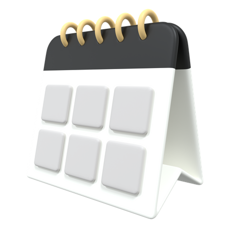 Calendrier  3D Icon