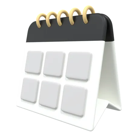 Calendrier  3D Icon